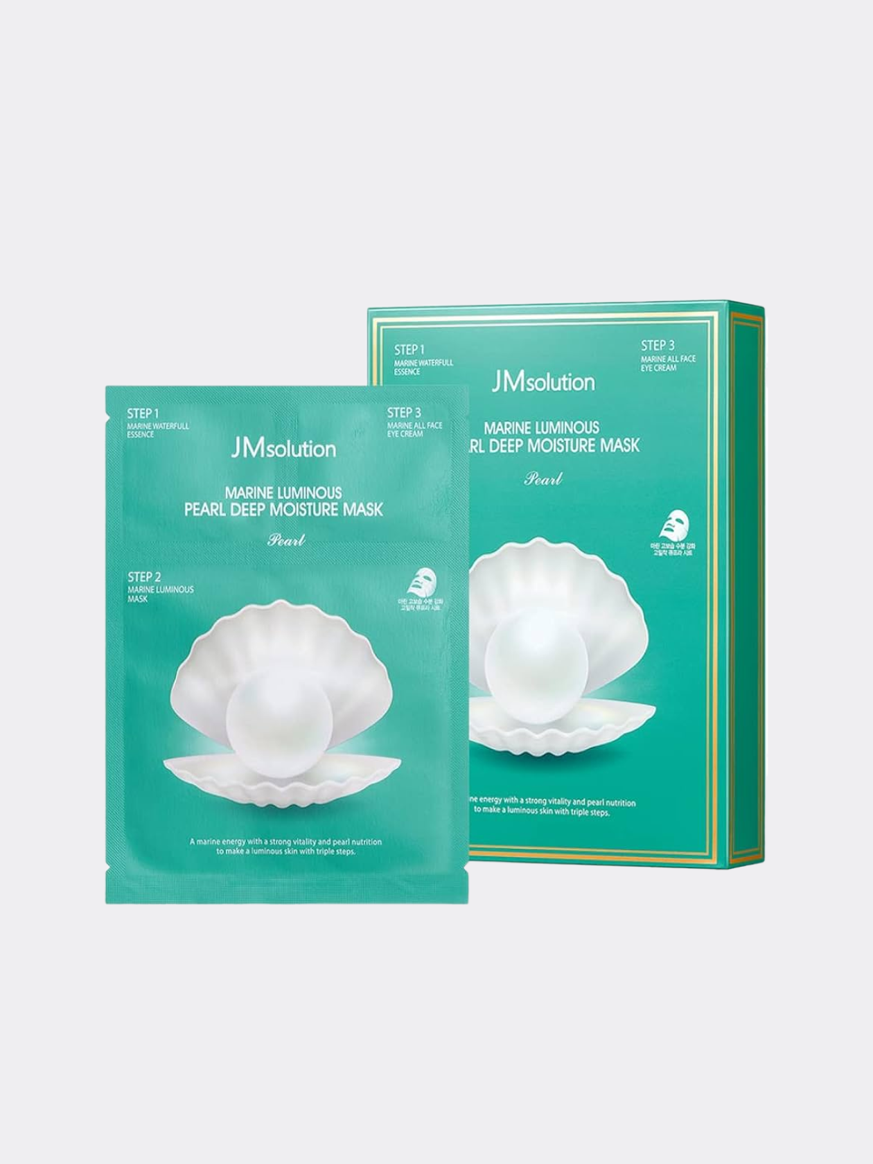 JM Solution 3 Step Mask Marine Luminous Black Pearl