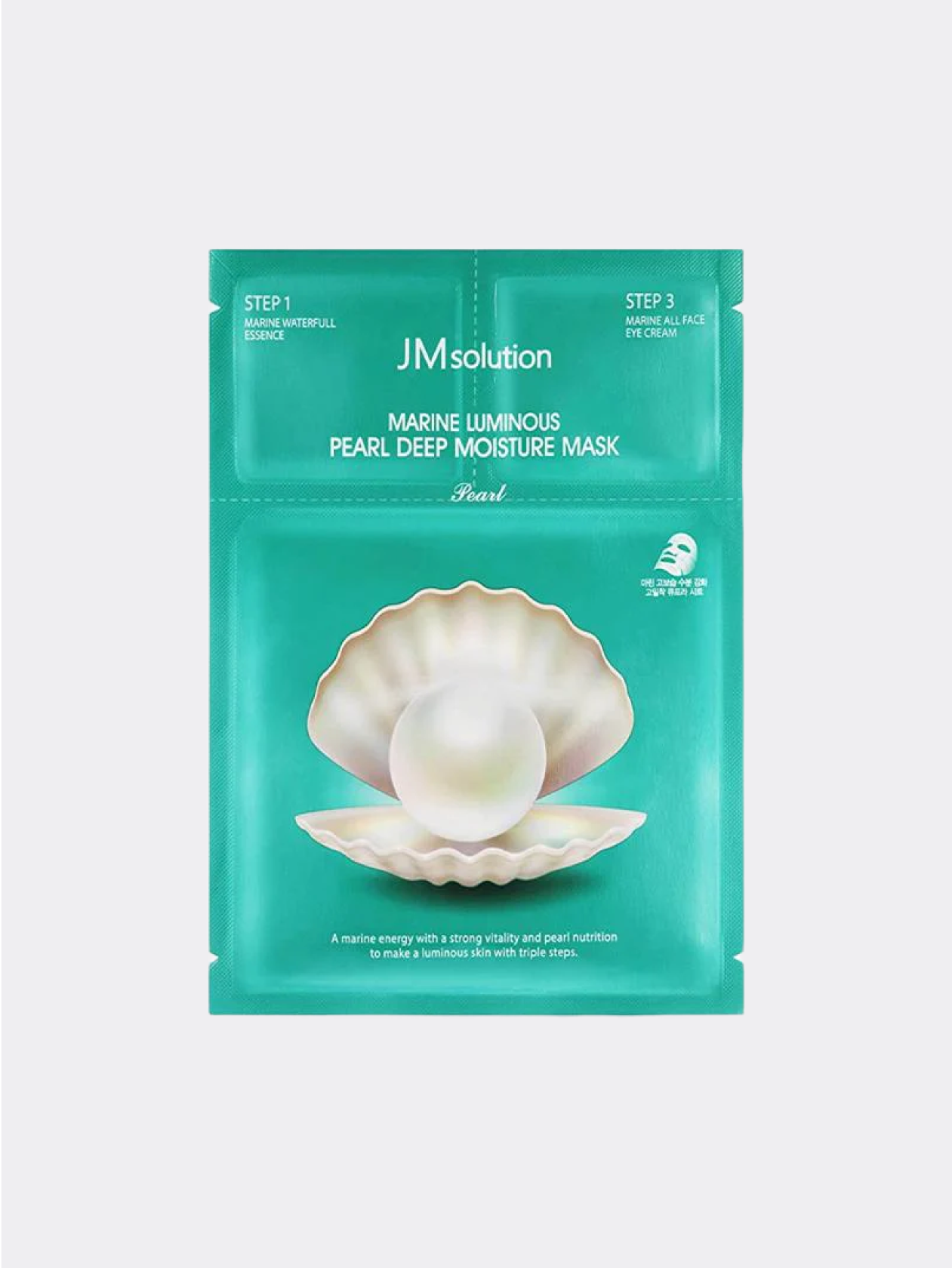 JM Solution 3 Step Mask Marine Luminous Black Pearl